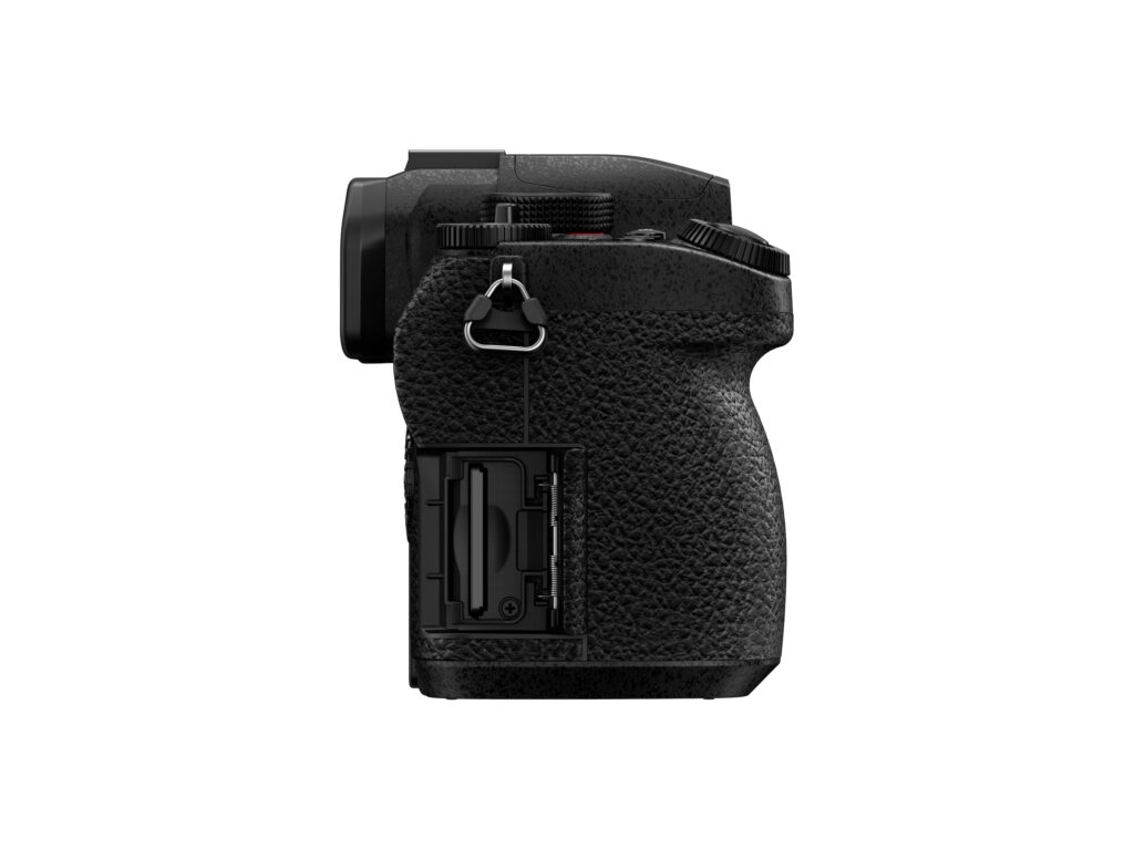 lumix camera DC G97E K product image body JackSideOpen