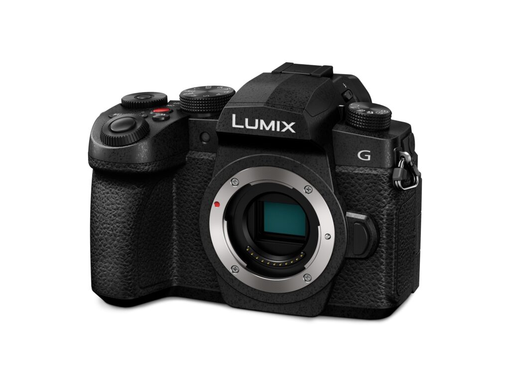 lumix camera DC G97E K product image body slant