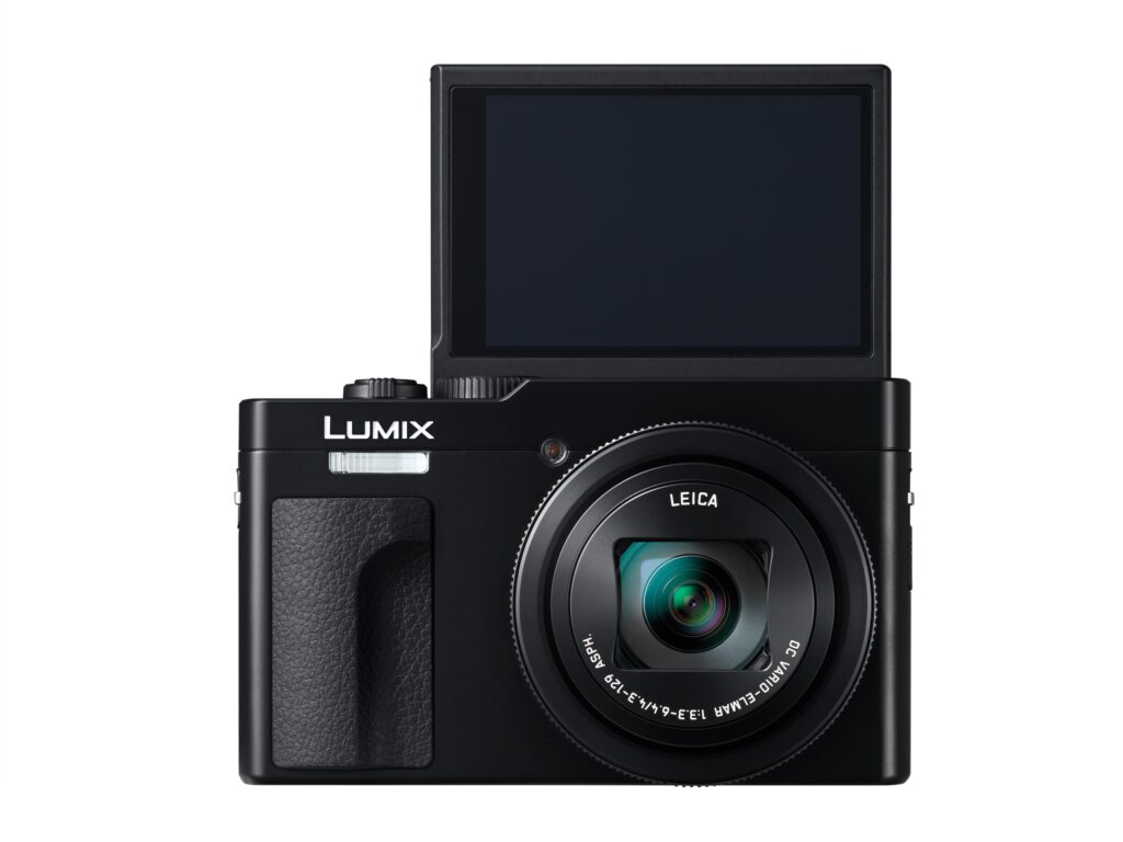 lumix camera DC TZ99E K product image front LCD