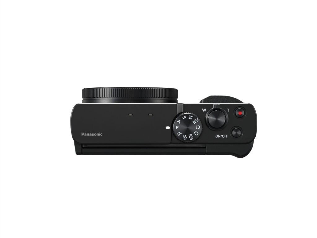 lumix camera DC TZ99E K product image top off