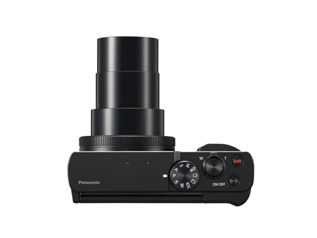 lumix camera DC TZ99E K product image top tele