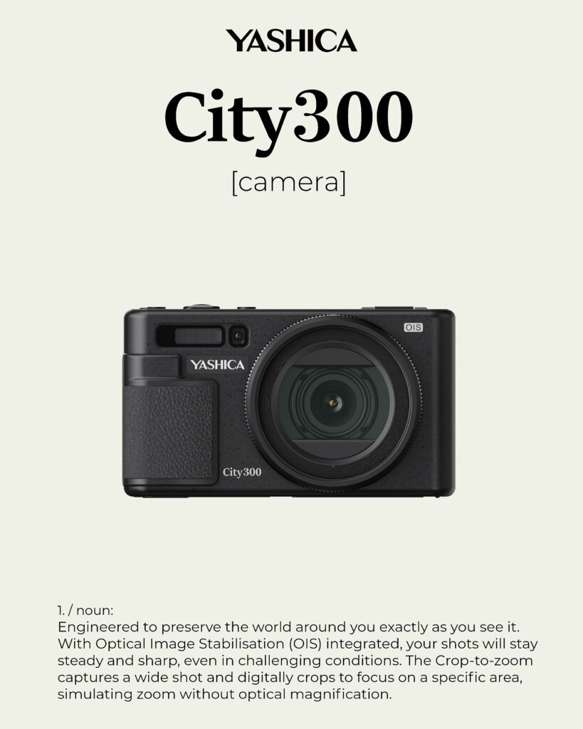 Yashica kontynuuje linię City. City300 – kompaktowy aparat zadebiutuje w czerwcu 2 485777183 18353920273183079 7865290347343332454 n