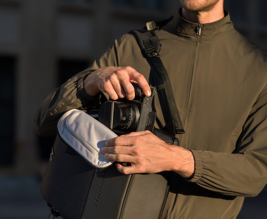 Camera Backpack Side Pocket