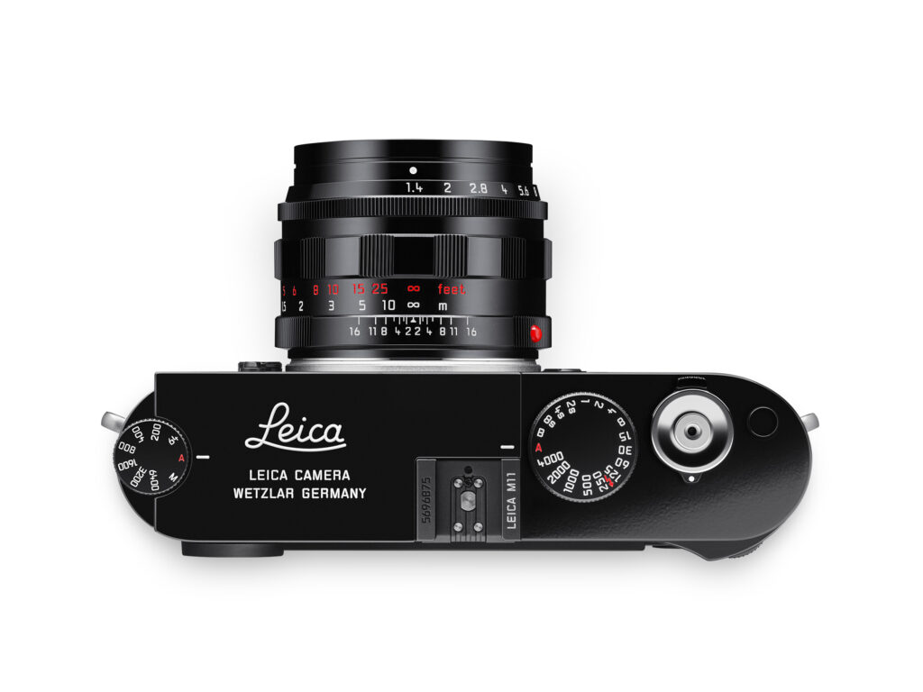 11713 Summilux M 50 classic blk f1 4 ASPH top M11 glossy LoRes