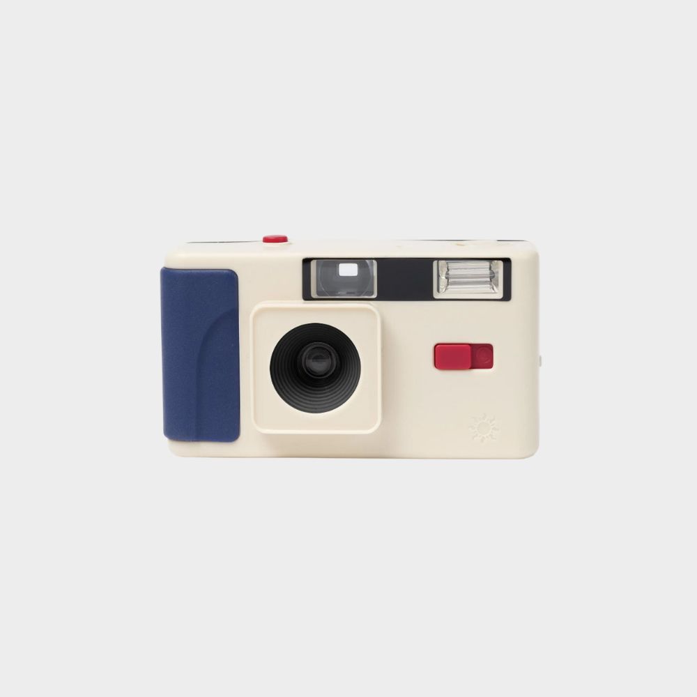 long weekend 35mm film camera creme multi 1 2