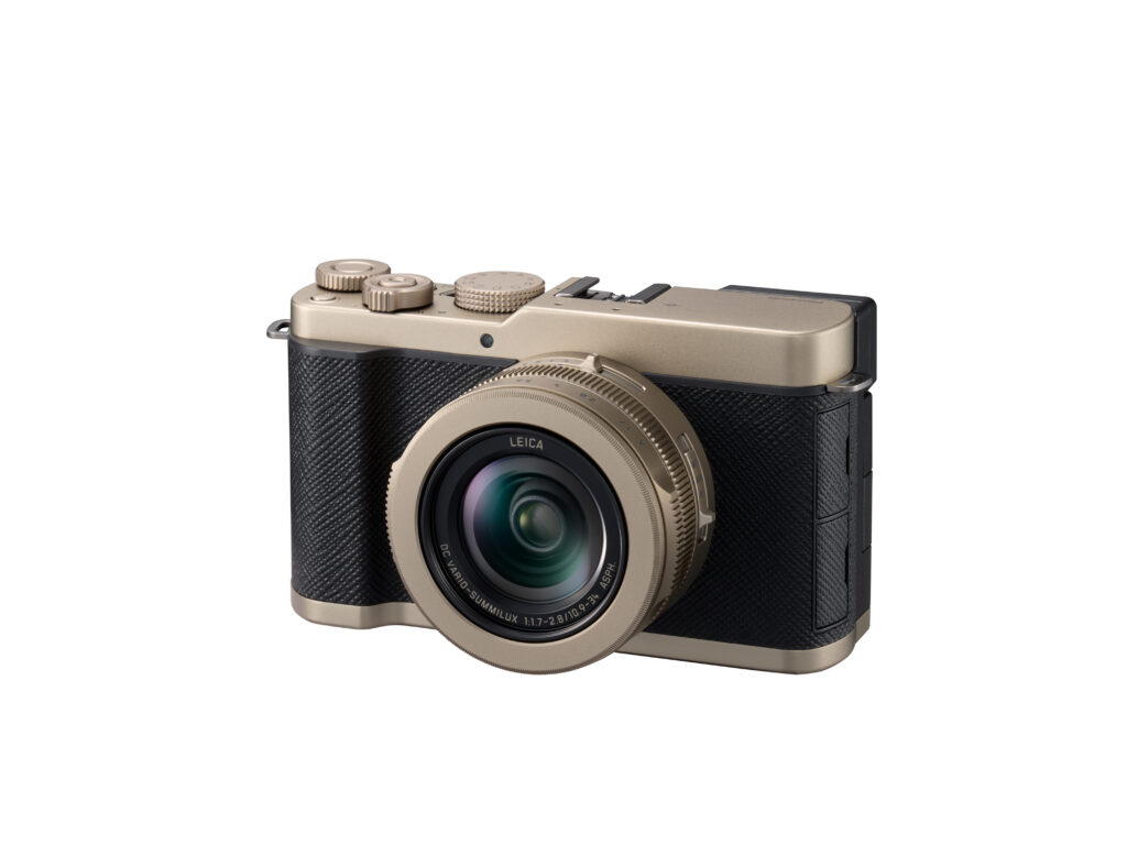 Lumix L10 titanium slant off