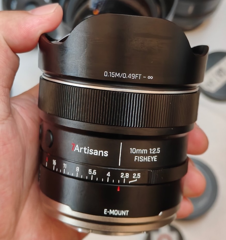7Artisans AF 10mm f2.5 full frame fisheye lens 2