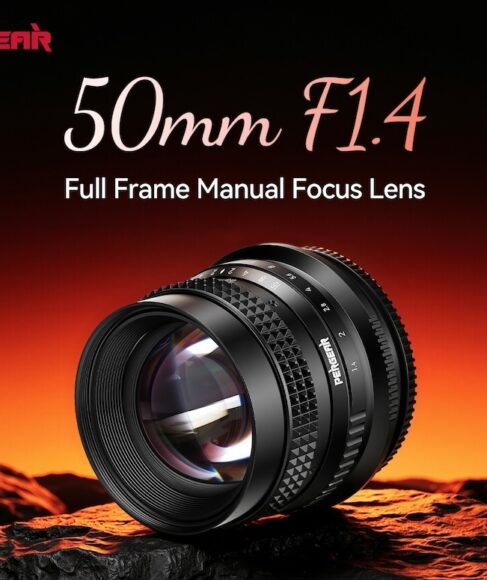 Pergear 50mm f1.4 compact full frame manual focus lens 9