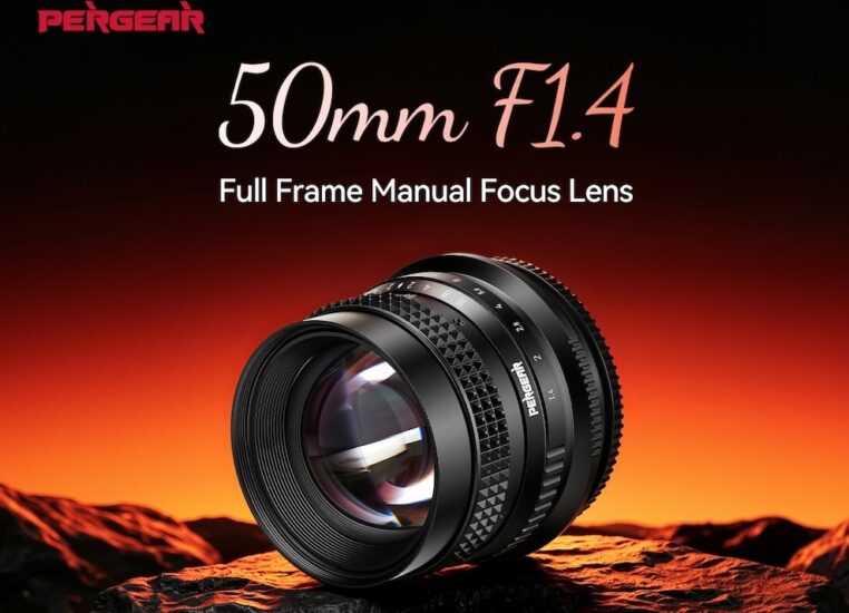 Pergear 50mm f1.4 compact full frame manual focus lens 9