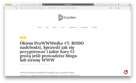 dailyweb rodo