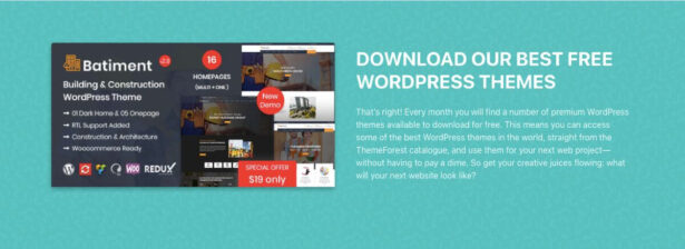 Darmowe motywy WordPress z Themeforest